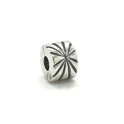 Pandora Sterling Silver Sunburst Clip Charm ALE 790210 - Image 1 of 2