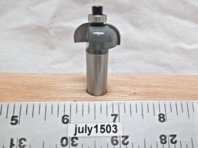 (1) NUEVA MLCS 5/16" Radio Cuba Punta Carburo Router Bit 1/2" Vástago n4 Foto 1 de 4