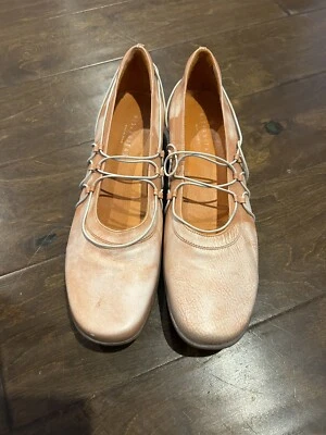 Hispanitas Ballet Estilo Hecho en España Cuero Foto 1 de 4