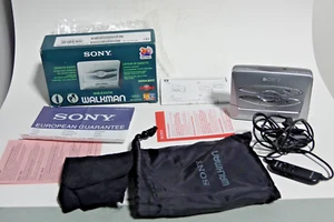 VINTAGE SONY WALKMAN IN ORIGINAL BOX VERY COLLECTABLE / RARE WM-EX570 20th ANNIV - Picture 1 of 11