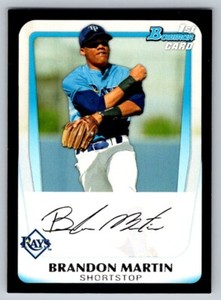 2011 Bowman Draft Picks & Prospects Brandon Martin Tampa Bay Rays BDPP55