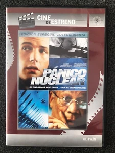 PÁNICO NUCLEAR (2002) - DVD - CINE DE ESTRENO Nº 3 - EL PAÍS - 2010 - Imagen 1 de 2