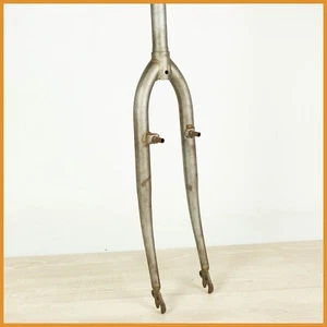 NOS VINTAGE CX STEEL FORK 1" CYCLOCROSS BIKE 700C THREADED OLD BICYCLE 90s 28" - Imagen 1 de 8