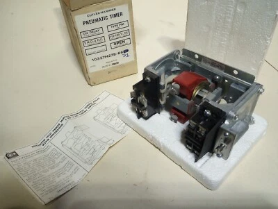 NEW CUTLER-HAMMER 10337H278-66EO 3 Minute Pneumatic Timing Relay w/ Interlock  Foto 1 de 4
