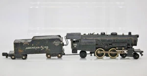 1947 American Flyer 300 Atlantic Steam Engine & Tender Reading S Gauge 1:64 - Picture 1 of 5