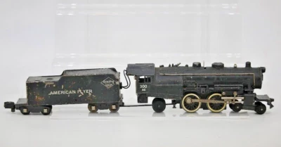 1947 American Flyer 300 Atlantic Steam Engine & Tender Reading S Gauge 1:64 - Image 1 of 4