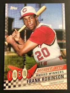 2020 Topps Series 1 Decades Best 1950s FRANK ROBINSON Reds #DB-7 - Picture 1 of 1