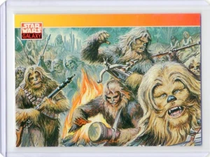 1993 Star Wars Galaxy Norem Wookies on Kashyyk Earl Norem #115 - Picture 1 of 2
