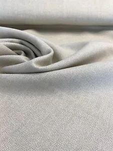 Fauna Linen Mushroom Tailored Italian Heavy Upholstery Fabric By the Yard - Picture 1 of 4
