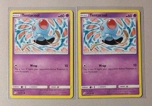 2x Tentacool 60/181 Pokemon card SM Team Up common NM - Picture 1 of 1