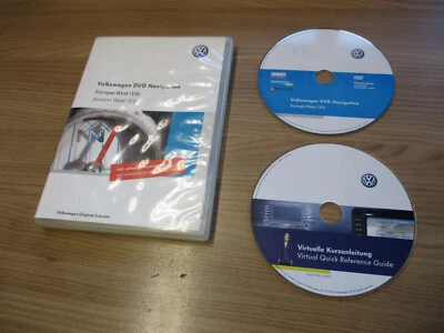 Navi Navigation DVD Karte Europe Deutschland 2008 VW Passat CC EOS 1T0051859D - Bild 1 von 4