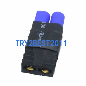 Male EC3 Losi to ID Charger Connector Adapter E Revo Brushless Lipo - Picture 1 of 1