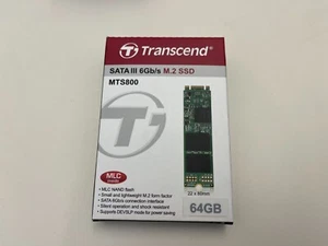 Transcend MTS800 SATA M.2 64GB SSD - Picture 1 of 1