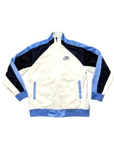 Chaqueta reversible Utah Jazz cremallera completa UNK blanca bebé azul y azul marino XL - Imagen 1 de 7
