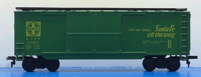 Vagão caixa de trem de carga marca Mehano "ATSF - Santa Fe All The Way" 67392 # 10 - Imagem 1 de 4