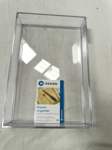 iDesign Drawer Organiser Stackable Clear - Picture 1 of 4
