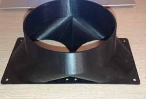 Antminer Fan Duct 2x120mm to 150mm - Picture 1 of 2