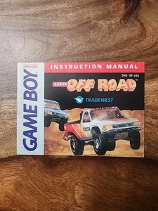 Super Off Road (Nintendo Game Boy, 1992) Manual - Picture 1 of 2