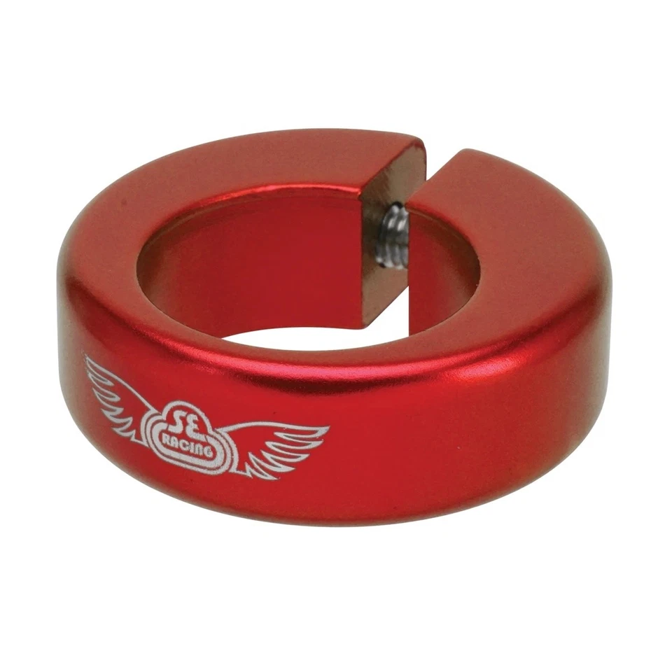 SE Racing 31,8 mm (1 1/4") BMX asiento de bicicleta abrazadera - rojo Foto 1 de 1