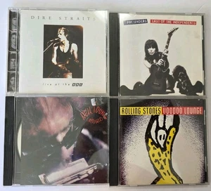 Lot 4 - 4 Classic Rock Cds-NEIL YOUNG DIRE STRAITS PRETENDERS ROLLING STONES VG+ - Picture 1 of 2