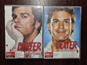 Dexter DVD Complete Series Season 1 As New & Season 2 Brand New Unopened - Picture 1 of 4