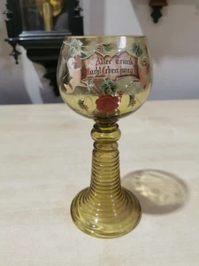 Fritz Heckert Glas Weinglas - Bild 1 von 14