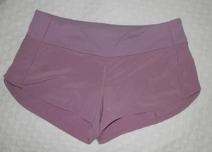 Lululemon Speed Up Short 2.5 Inch Style W7AO6R Lilac Quartz Purple Size 6 EUC - Picture 1 of 4