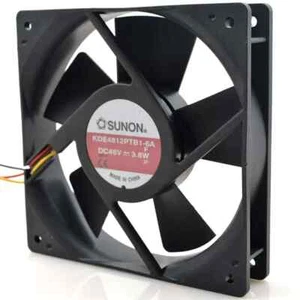 Wentylator chłodzący SUNON KDE4812PTB1 - 6A 48V 3,8W 12CM 12025 120x120x25mm 4,8"x4,8"x1" - Zdjęcie 1 z 5