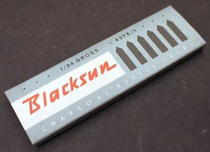 BOHEMIA WORKS Blacksun charcoal refill leads 1/24 Minen schwarz 4375/1 - Bild 1 von 3