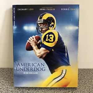 American Underdog Blu-ray + Digital + DVD mit Slipper brandneu und versiegelt
