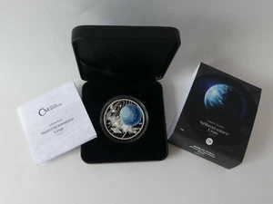 TSCHECHIEN 2021 SILBER MÜNZE COIN PP PROOF - DAS SONNENSYSTEM - DER URANUS - - Picture 1 of 7