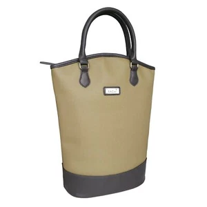 Sachi BYO Wine For 2 Bottle Insulated Cooler Bag Tote Carrier Purse Handbag - Picture 1 of 11