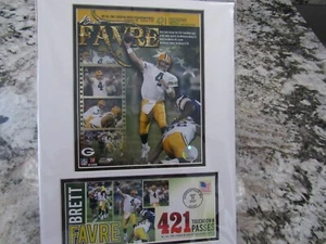 Bret Favre 421 Touchdown Pässe 2007 Print PLUS EXTRA CACHE * 16 X 20 * - Bild 1 von 5