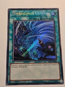 Twin Twisters (V.3 - Secret Rare)●YUGIOH●RA02●SPANISH●1st●NM●34049 - Picture 1 of 2
