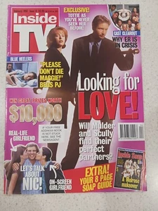 Inside Tv Feburary 1997 Magazine X Files David Duchovny Gillian Anderson - Picture 1 of 15