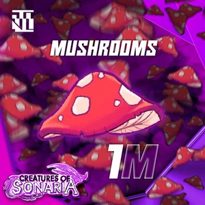 1 Million Mushrooms | Creature Of Sonaria | Roblox | Cheap and Fast | COS - Picture 1 of 1