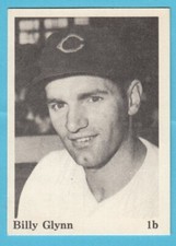 TCMA 1954  Billy Glynn -- Cleveland Indians Baseball Card -- Box 701