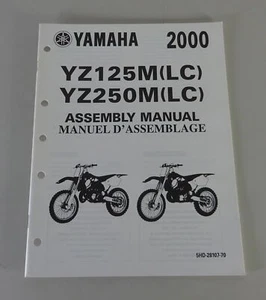 Instrucciones de Montaje / Manual D´Assemblage Yamaha YZ 125/250M (LC) De 2000 - Imagen 1 de 1