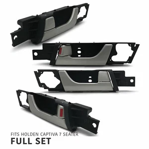 Door Handles FULL SET Inner Fits Holden Captiva 7 Seater CG7 2006 - 2014 - Picture 1 of 7