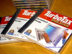1996 TurboTax Federal Deluxe Final Edition NEW Factory sealed CD! Very RARE - Picture 1 of 2