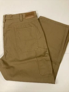 Tractor Supply Irontown Canvas Carpenter Jeans, Relax Fit, Light Brown, 42x30 - Picture 1 of 2