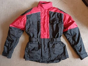 Frank Thomas Aqua Insulated Motorcycle Jacket M With Armour Shoulder Elbow Back - Picture 1 of 16