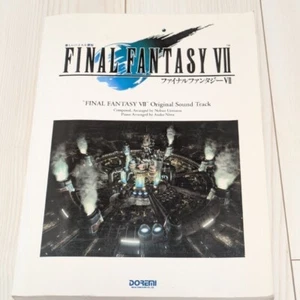 Final Fantasy VII 7 Original Sound Piano Sheet Music Book musical score Used - Picture 1 of 4
