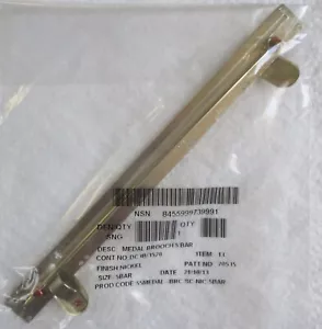 British Full Size:"5-SPACE MEDAL BROOCH BAR" (Firmin Make, In Unopened Packet) - Picture 1 of 3