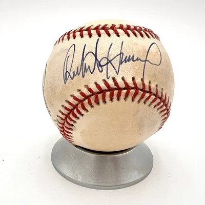 Roberto Hernández Autografiado Rawlings Oficial Liga Am Béisbol Autenticado Foto 1 de 4