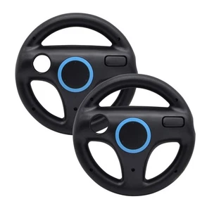 Mario Kart Racing Wheel 2 Pack Black - Picture 1 of 5