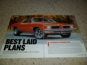 1973 PONTIAC GTO ANZEIGE / ARTIKEL - Bild 1 von 3