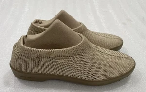 Arcopedico Nylon Slip On Beige Knit "Mailu" Size US 10.5 EU 41 EUC Walking - Picture 1 of 11