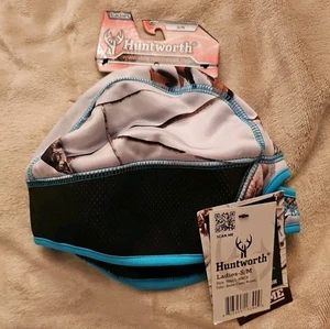 NEW Women's S/M Huntsworth Snow Camo Brown Beanie w/ Pony Tail Hole Hat Cap - Picture 1 of 10