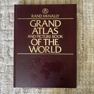 Grand Atlas And Picture Book Of The World Rand McNally (1977, Hardcover) - Bild 1 von 12